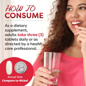 Best Naturals L-Arginine 3000mg Per Serving - 240 Tablets - Pharmaceutical Grade - Non-GMO & Gluten Free - Made in The USA