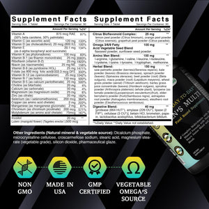 Best Naturals Day-to-Day Men's Multivitamin Food Based Supplement with Vitamin A, L-Arginine, L-Glutamine, L-Lysine- 90 Tablets