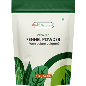 Best Naturals Certified USDA Organic Fennel Powder, 227 Gram, Gluten Free, GMO Free, Vegan