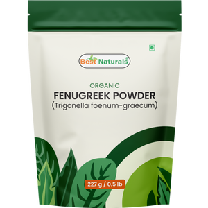 Best Naturals Certified USDA Organic Fenugreek Powder, 227 Gram, Gluten Free, GMO Free, Vegan