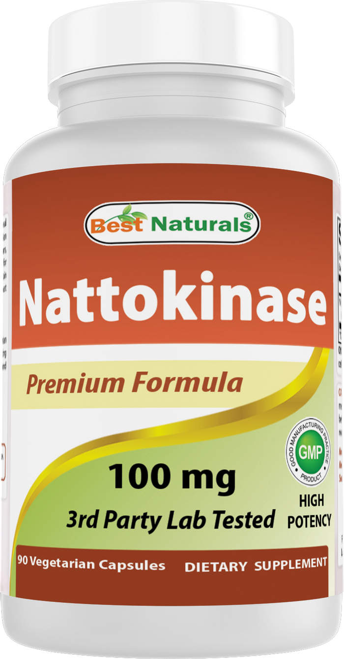 Best Naturals Nattokinase 100 mg 90 Vegetarian Capsules