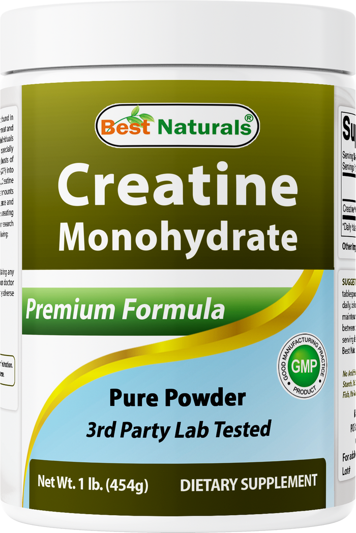 Best Naturals Creatine Monohydrate 1 Lb Powder