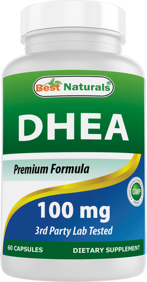 Best Naturals DHEA 100 mg 60 Capsules