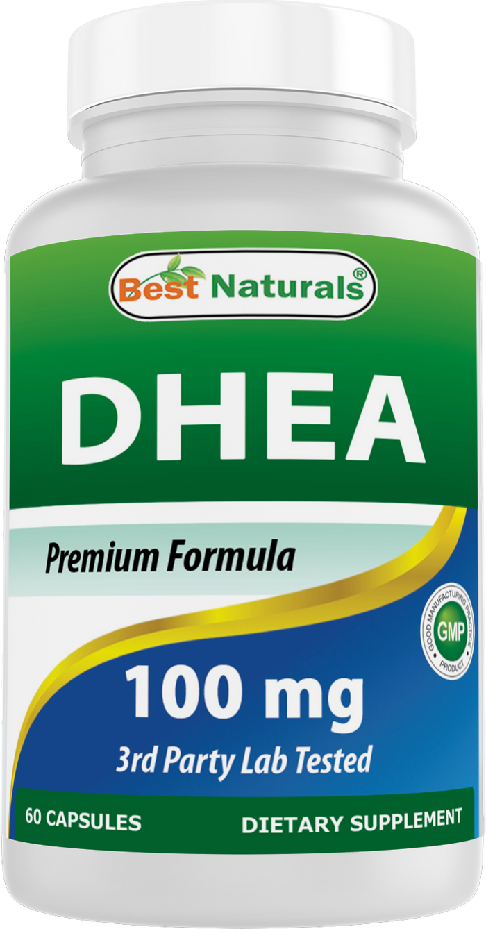 Best Naturals DHEA 100 mg 60 Capsules
