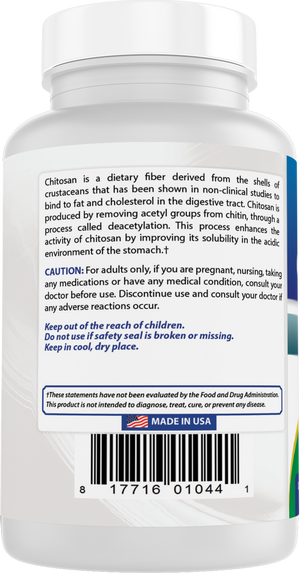 Best Naturals Chitosan 500 mg 120 Tablets