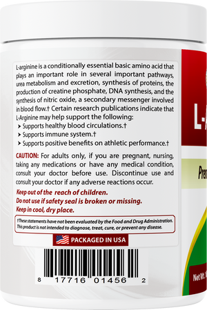 Best Naturals L-Arginine 1 LB Powder
