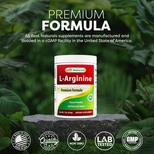 Best Naturals L-Arginine 1 LB Powder