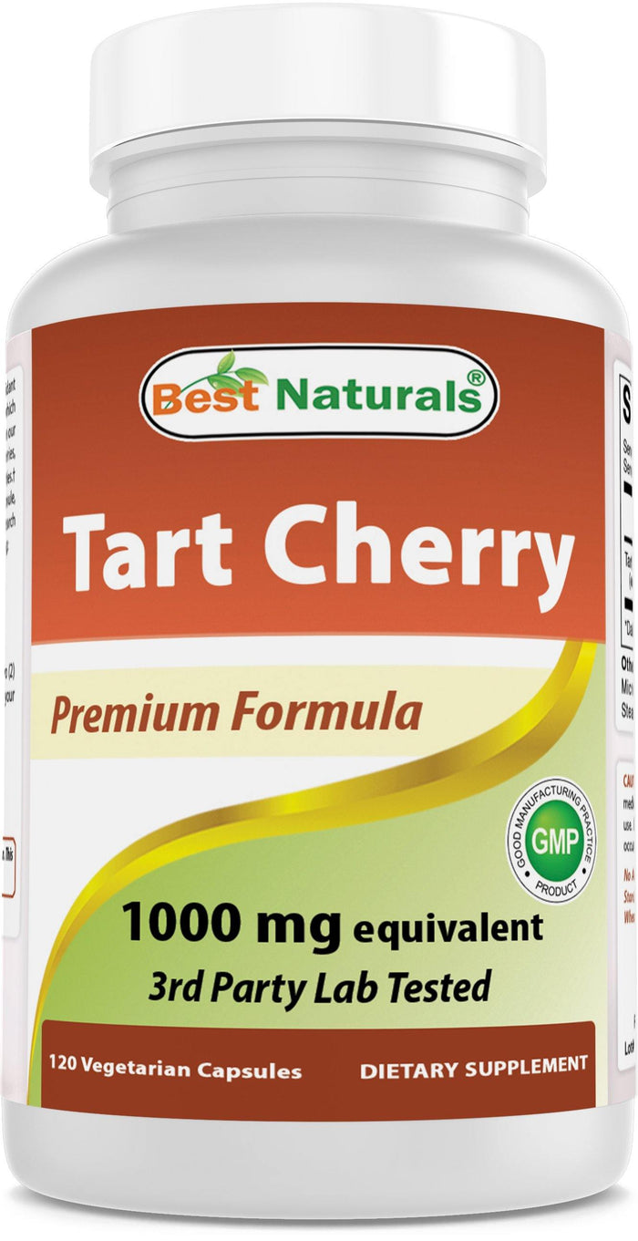 Best Naturals Tart Cherry 1000 mg 120 Vegetarian Capsules