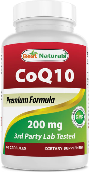 Best Naturals CoQ10 200 mg 60 Capsules - shopbestnaturals.com