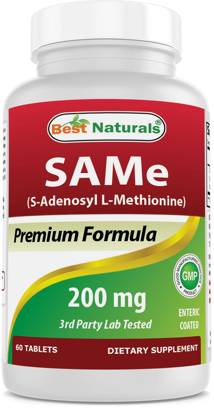 Best Naturals SAMe 200 mg 60 Tablets