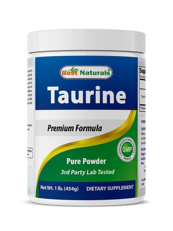 Best Naturals Taurine 1 Lb Powder