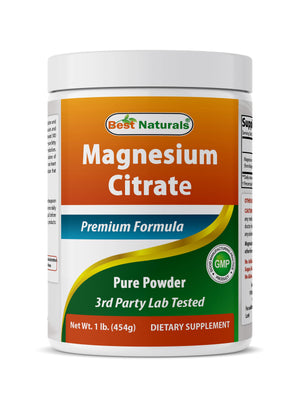 Best Naturals Magnesium Citrate 1 lb - shopbestnaturals.com