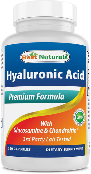Best Naturals Hyaluronic acid 100 mg 120 Capsules - shopbestnaturals.com