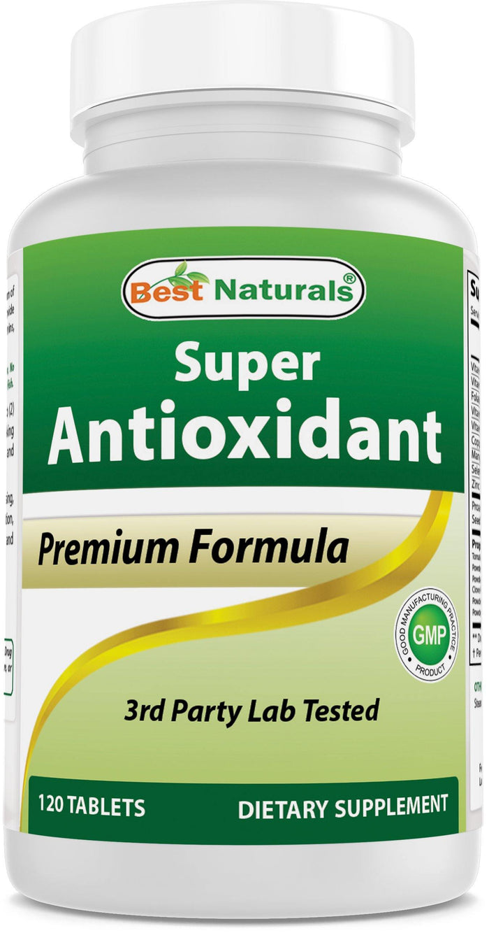 Best Naturals Super Antioxidant 120 Tablets