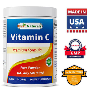 Best Naturals Vitamin C 1 Lb Powder - shopbestnaturals.com