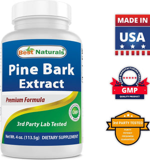 Best Naturals Pine Bark Extract Powder 4 OZ - shopbestnaturals.com